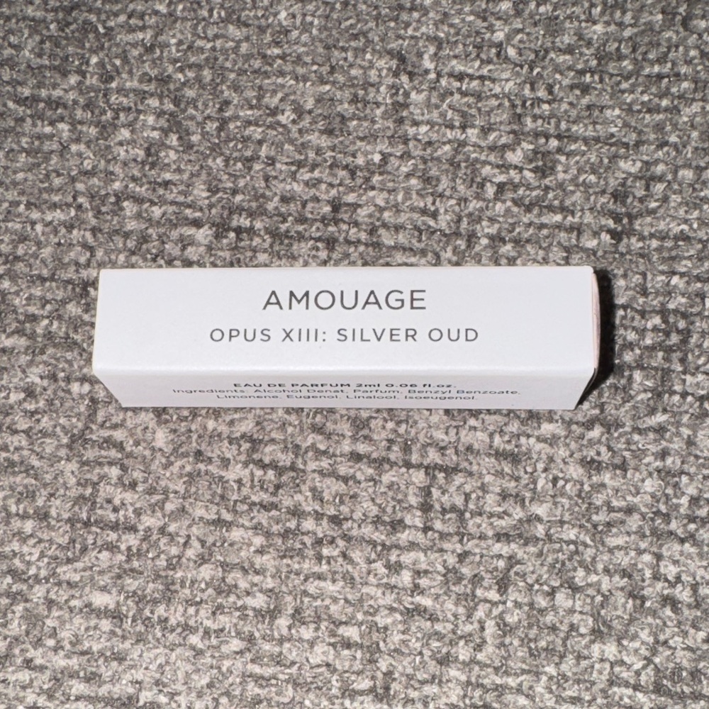 Amouage Silver Oud Eau de Parfum sample